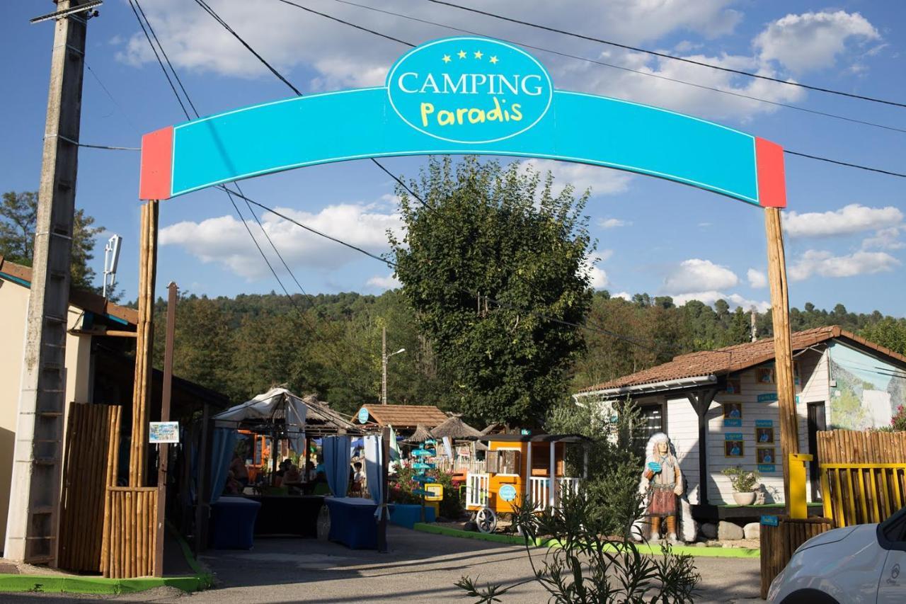 Camping Paradis Family Des Issoux Lalevade-dʼArdèche Bagian luar foto
