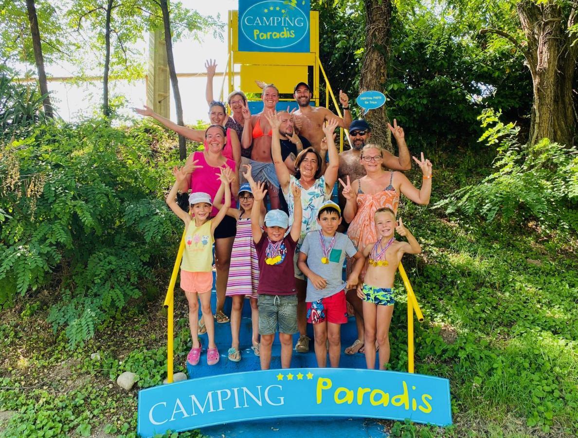 Camping Paradis Family Des Issoux Lalevade-dʼArdèche Bagian luar foto