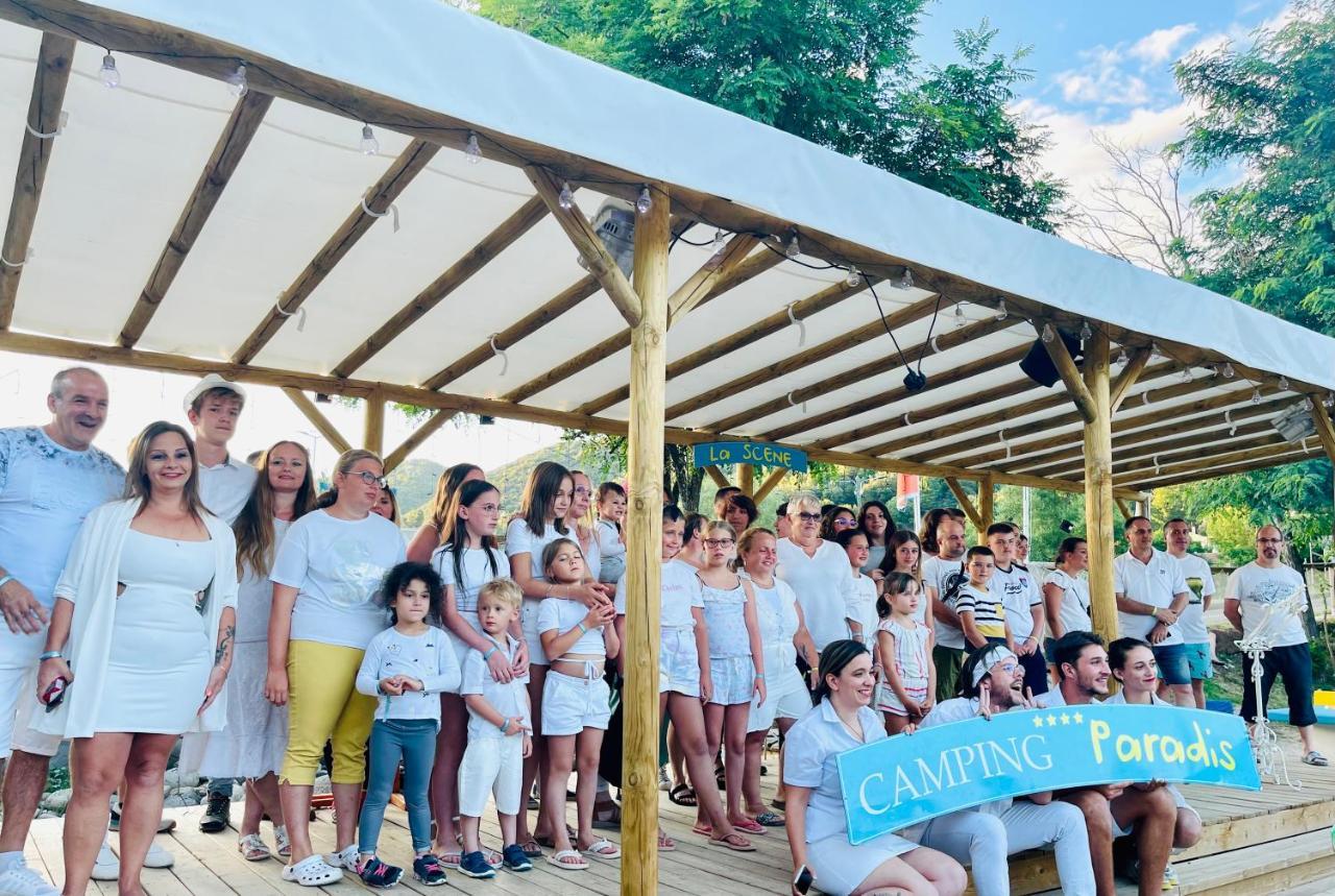Camping Paradis Family Des Issoux Lalevade-dʼArdèche Bagian luar foto