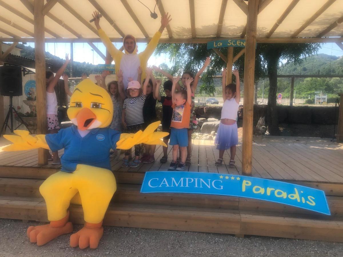 Camping Paradis Family Des Issoux Lalevade-dʼArdèche Bagian luar foto
