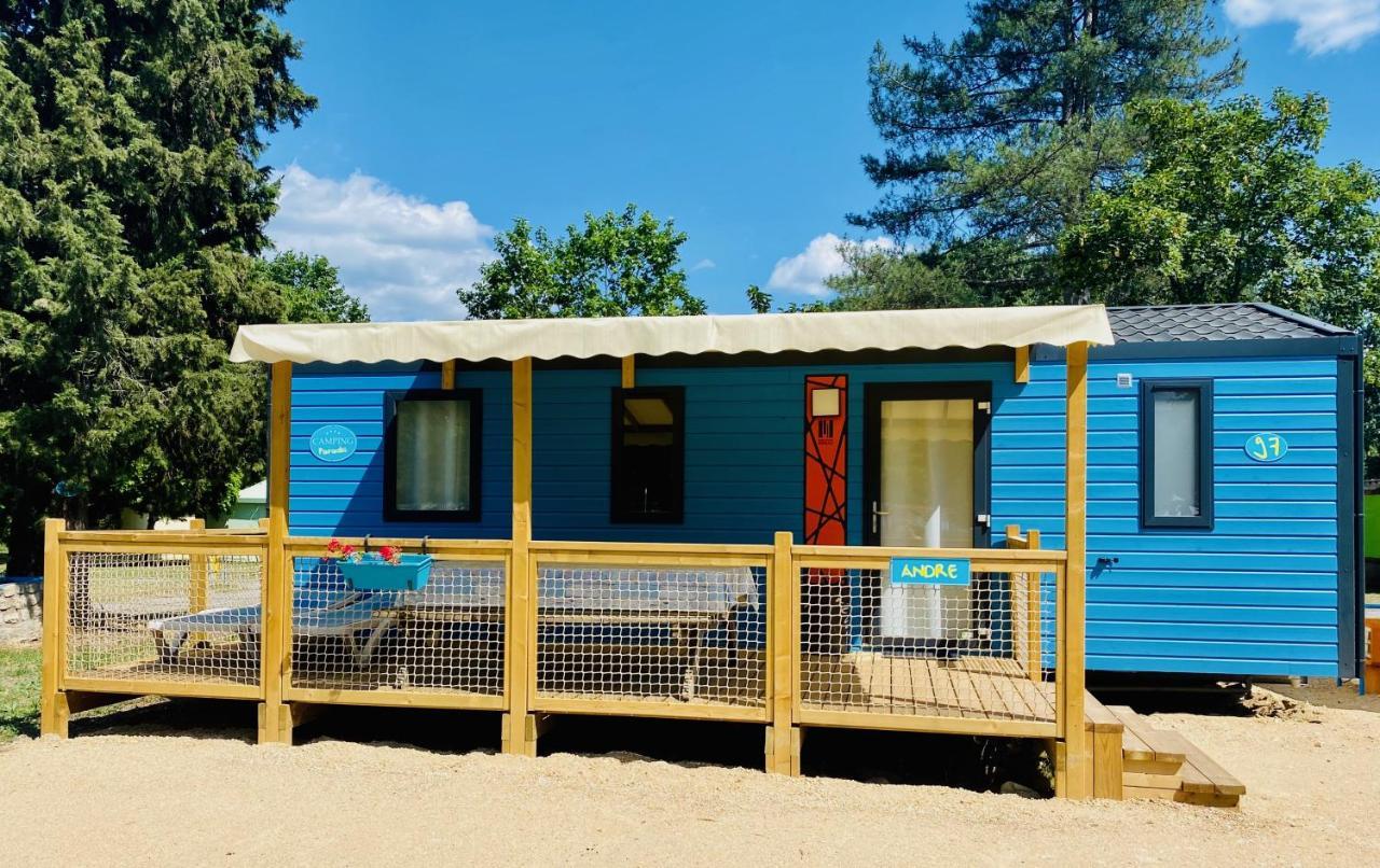 Camping Paradis Family Des Issoux Lalevade-dʼArdèche Bagian luar foto