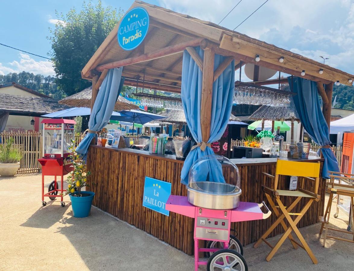 Camping Paradis Family Des Issoux Lalevade-dʼArdèche Bagian luar foto